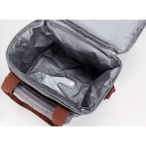 Little Story Insulated Lunch/Bottle Bag, Grey