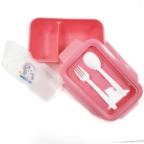 Eazy Kids Unicorn Snack Box wt Spoon & Fork - Beauty