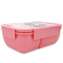 Eazy Kids Unicorn Snack Box wt Spoon & Fork - Beauty