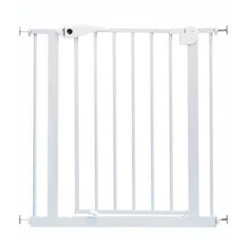 Baby Safe - Metal Safety Gate w/t 20cm Extension - White
