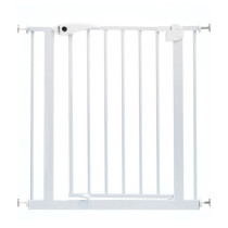 Baby Safe - Metal Safety Gate w/t 45cm Extension - White