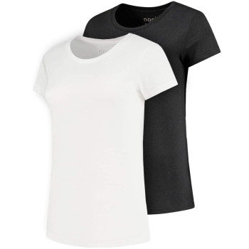 Nooboo Maternity Cooling T-Shirt - Set of 2 - Black & White - S