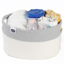 Little Story Multipurpose/Laundry Caddy Basket - White