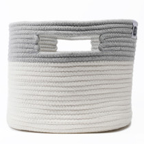 Little Story Multipurpose/Laundry Caddy Basket - White