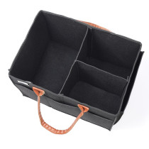 Little Story Diaper Caddy+Pouch-Medium-Black