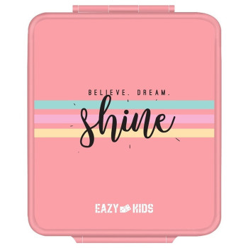 Eazy Kids Jumbo Bento Lunch Box w/t Insulated Jar - Pink For All ages, Unisex (EZ_JBBELB_SHPI)