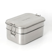 Eazy Kids Bento Steel Lunch Box - XL For All Ages, Unisex (EZ_SSLB_SI)
