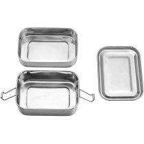 Eazy Kids Bento Steel Lunch Box - XL For All Ages, Unisex (EZ_SSLB_SI)