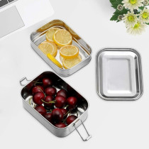 Eazy Kids Bento Steel Lunch Box - XL For All Ages, Unisex (EZ_SSLB_SI)