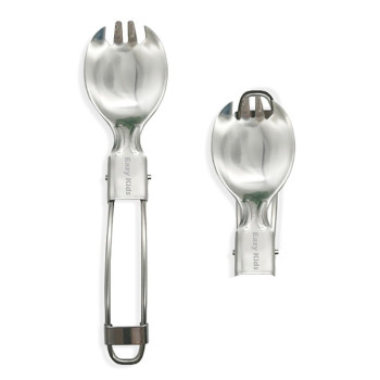Eazy Kids Folding Spoon Fork For All Ages, Unisex (EZ_SPFK_SS)