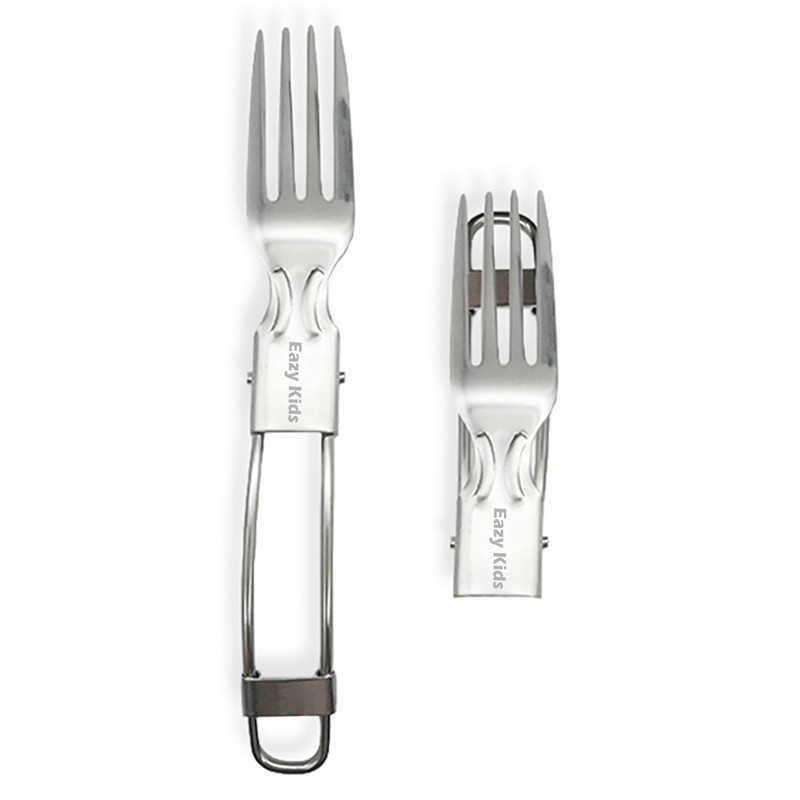 Eazy Kids Folding Fork For All Ages, Unisex (EZ_FK_SS)