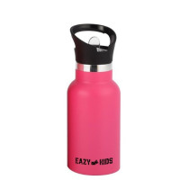 Eazy Kids Stainless Steel Water Bottle 350ml - Pink For All Ages, Unisex (EZ_SSWB_350PI)