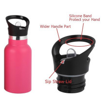 Eazy Kids Stainless Steel Water Bottle 350ml - Pink For All Ages, Unisex (EZ_SSWB_350PI)