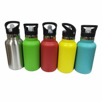 Eazy Kids Stainless Steel Water Bottle 350ml For All Ages, Unisex (EZ_SSWB_350SS)