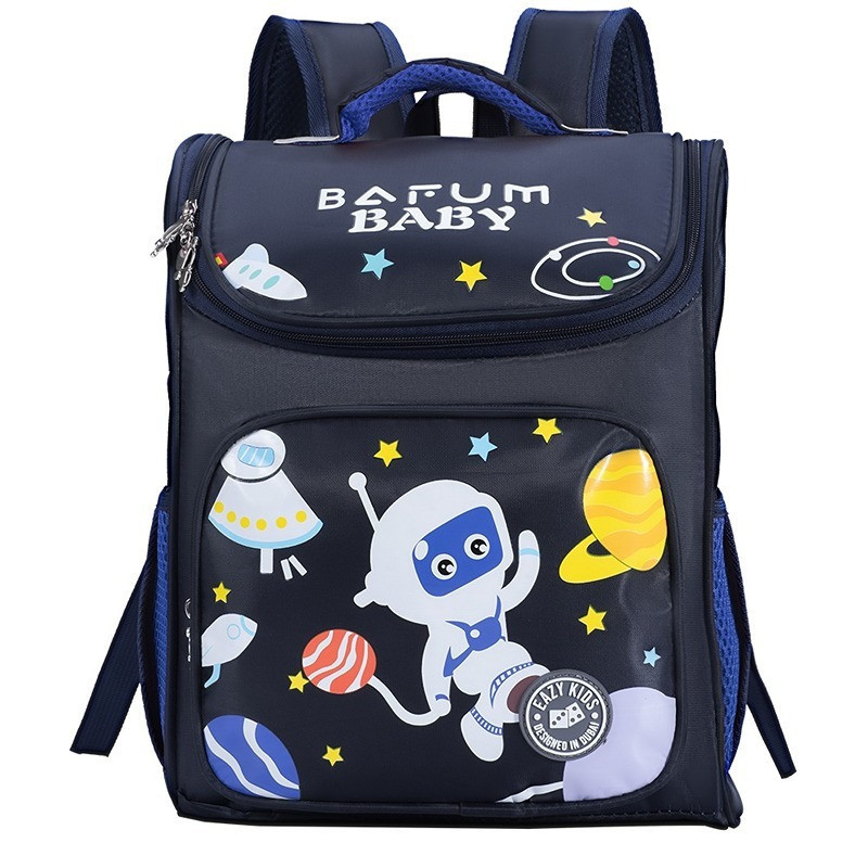 Eazy Kids Astronaut School bag-Blue For 3Years+, Unisex (EZ_SB09_BUAS)