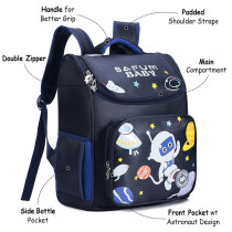 Eazy Kids Astronaut School bag-Blue For 3Years+, Unisex (EZ_SB09_BUAS)