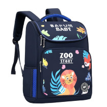 Eazy Kids Leo School bag-Blue For 3Years+, Unisex (EZ_SB09_BUZO)