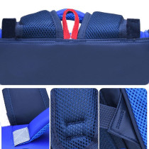 Eazy Kids Ergonomic School Bag-Blue For 3Years+, Unisex (EZ_SB16_BU)