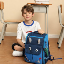 Eazy Kids Dinosaur School Bag-Blue For 3Years+, Unisex (EZ_SB20_BU)
