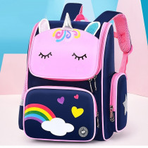 Eazy Kids 3D Unicorn Fashion School Bag-Blue For 3Years+, Unisex (EZ_SB21_BU)