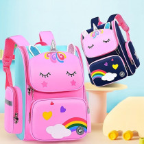 Eazy Kids 3D Unicorn Fashion School Bag-Blue For 3Years+, Unisex (EZ_SB21_BU)