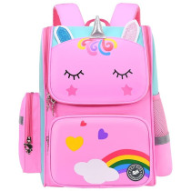 Eazy Kids 3D Unicorn Fashion School Bag-Pink For 3Years+, Unisex (EZ_SB21_PI)