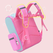 Eazy Kids 3D Unicorn Fashion School Bag-Pink For 3Years+, Unisex (EZ_SB21_PI)