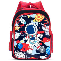 Eazy Kids Astronaut School Bag-Red For 3Years+, Unisex (EZ_SB37_RDMA)
