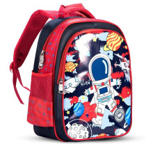 Eazy Kids Astronaut School Bag-Red For 3Years+, Unisex (EZ_SB37_RDMA)