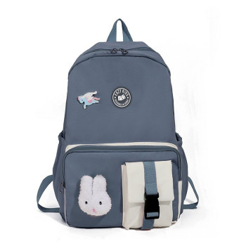 Eazy Kids Vogue School Bag-Blue For 3Years+, Unisex (EZ_SB48_GY)