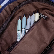 Eazy Kids Classic School Bag-Blue For 3Years+, Unisex (EZ_SB49_BU)