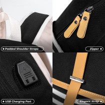 Eazy Kids Classic School Bag-Black For 3Years+, Unisex (EZ_SB49_BK)
