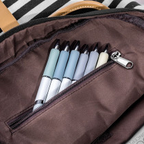 Eazy Kids Classic School Bag-Black For 3Years+, Unisex (EZ_SB49_BK)