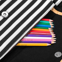 Eazy Kids Classic School Bag-Black For 3Years+, Unisex (EZ_SB49_BK)
