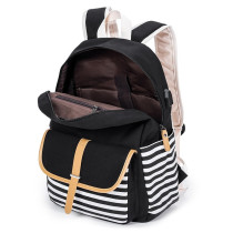 Eazy Kids Classic School Bag-Black For 3Years+, Unisex (EZ_SB49_BK)
