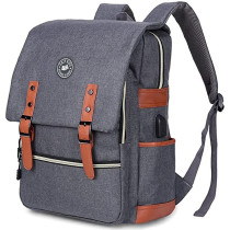 Eazy Kids School Bag-Grey For 10Years+, Unisex (EZ_SB50_GY)