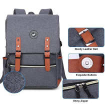 Eazy Kids School Bag-Grey For 10Years+, Unisex (EZ_SB50_GY)