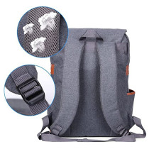 Eazy Kids School Bag-Grey For 10Years+, Unisex (EZ_SB50_GY)