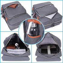 Eazy Kids School Bag-Grey For 10Years+, Unisex (EZ_SB50_GY)