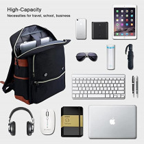 Eazy Kids School Bag-Black For 10Years+, Unisex (EZ_SB50_BK)