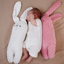 Sunveno Baby Comforting Rabbit Pillow- White For 0-3Years, Unisex (SN_RBPI_WH)
