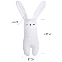 Sunveno Baby Comforting Rabbit Pillow- White For 0-3Years, Unisex (SN_RBPI_WH)
