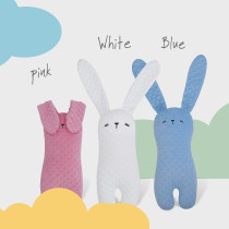 Sunveno Baby Comforting Rabbit Pillow- White For 0-3Years, Unisex (SN_RBPI_WH)
