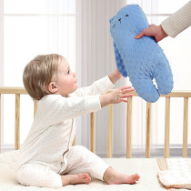 Sunveno Baby Comforting Rabbit Pillow-Blue For 0-3Years, Unisex (SN_RBPI_BU)