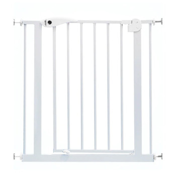 Baby Safe Safety Gate with LED Light For 0-3Years, Unisex (BS_LLG_WH)