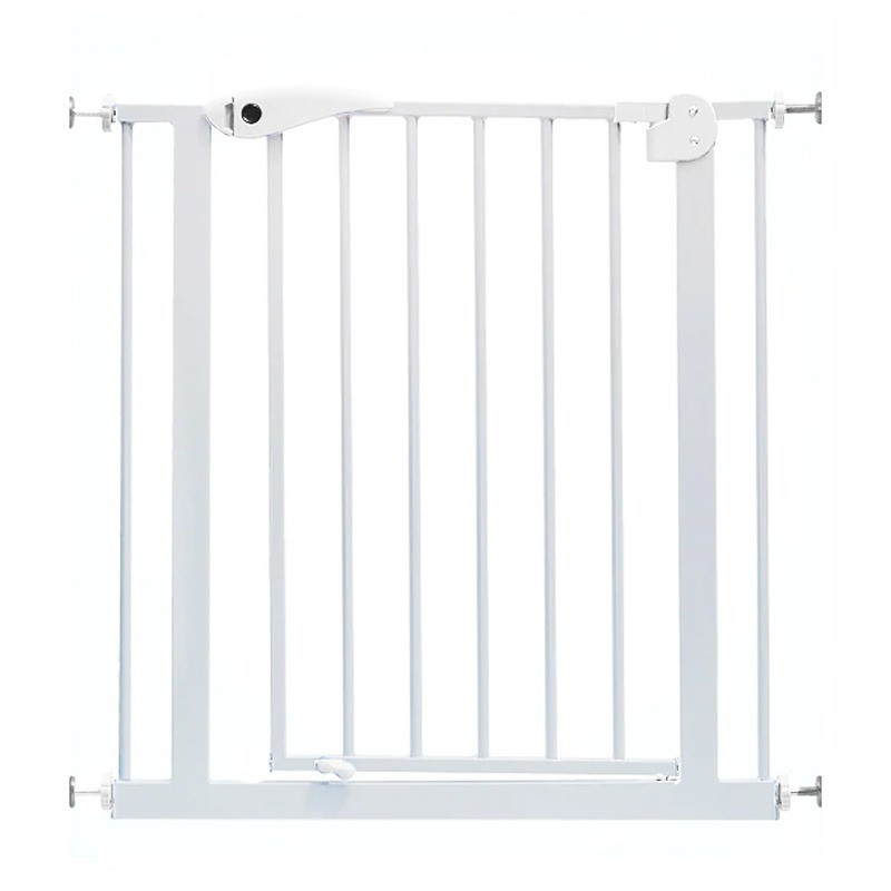 Baby Safe Safety Gate with LED Light For 0-3Years, Unisex (BS_LLG_WH)