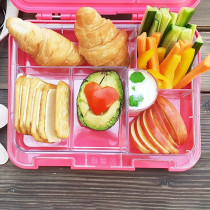 Eazy Kids Bento Boxes wt Insulated Lunch Bag Combo- Unicorn Pink For All ages, Unisex (EZ_CBLB01_PI)