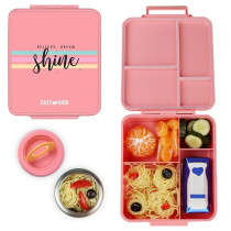 Eazy Kids Bento Boxes wt Insulated Lunch Bag combo - Shine Unicorn Pink For All ages, Unisex (EZ_CBLB02_PI)