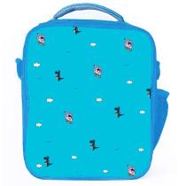 Eazy Kids Bento Boxes wt Insulated Lunch Bag Combo- Baby Astronaut Blue For All ages, Unisex (EZ_CBLB05_BU)