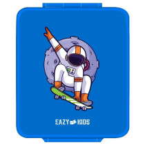 Eazy Kids Bento Boxes wt Insulated Lunch Bag Combo- Baby Astronaut Blue For All ages, Unisex (EZ_CBLB05_BU)